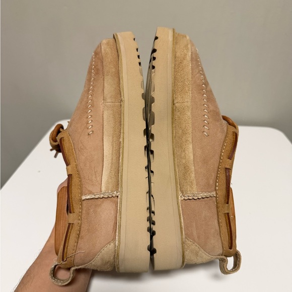 UGG Tasman Crafted Regenerate Sand Suede Slippers 1152747 Women’s US 8 UK 6 - Picture 5 of 10